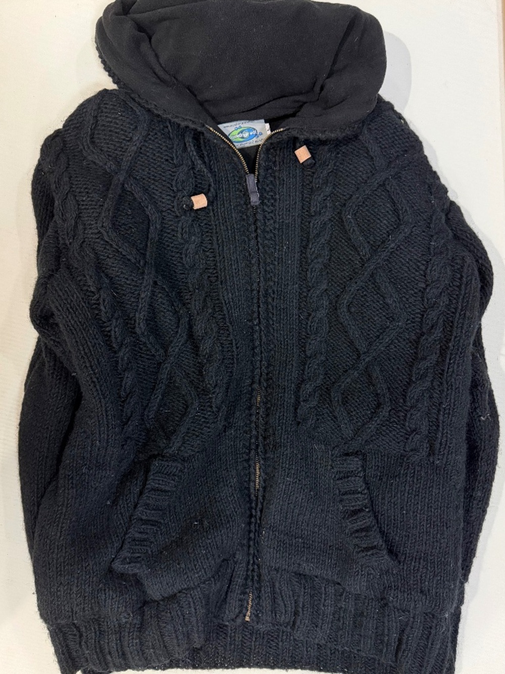 Laundromat cable knit sweater men’s